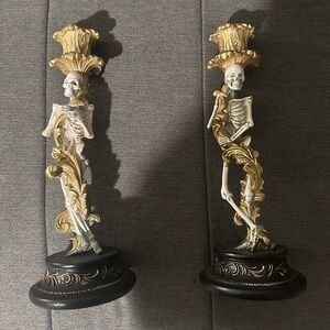 Christian Siriano Skelenton Candle holder